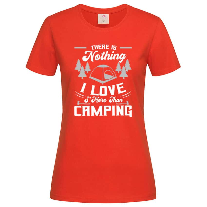Дамска Тениска I Love Camping