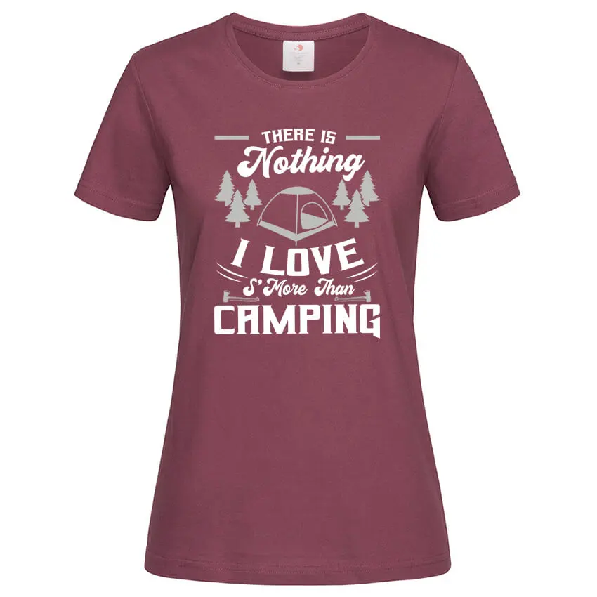 Дамска Тениска I Love Camping