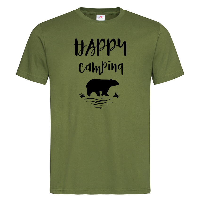 Мъжка Тениска Happy Camping