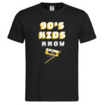 тениски с щампи мъжка тениска 90's kids know