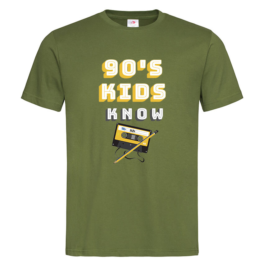 Мъжка Тениска 90’s Kids Know