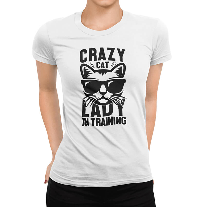 Дамска Тениска Crazy Cat Lady