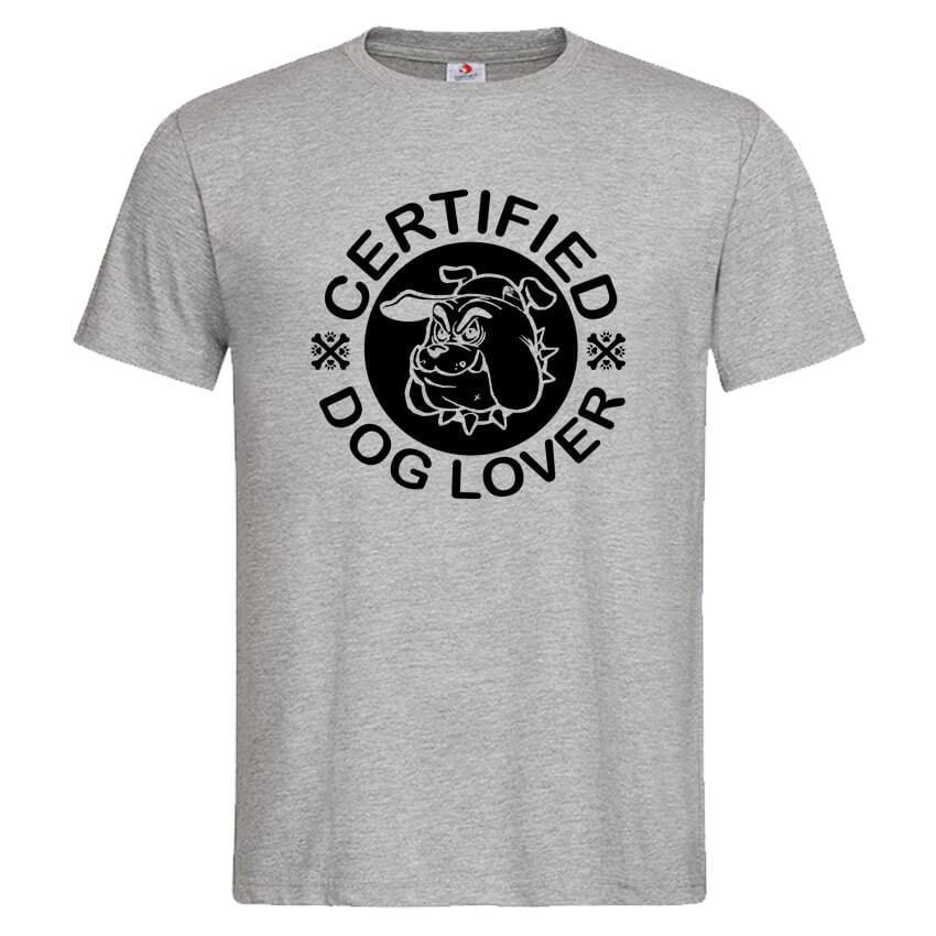 Мъжка Тениска Certified Dog Lover