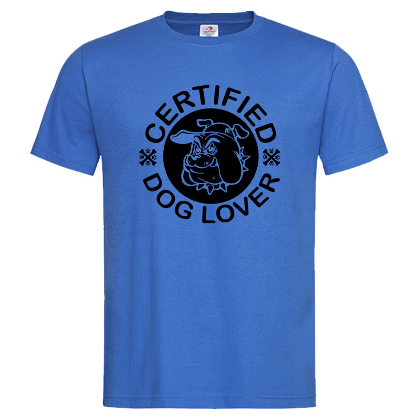 Мъжка Тениска Certified Dog Lover