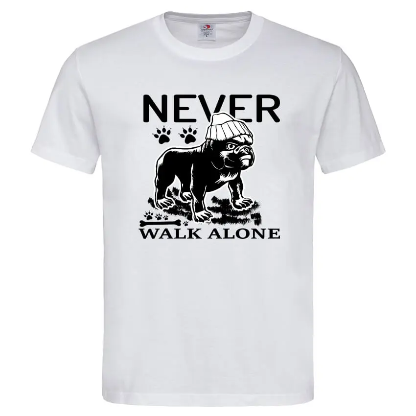 Мъжка Тениска Never Walk Alone