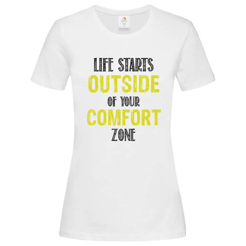 Дамска Тениска Outside Comfort Zone