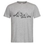 мъжка тениска планина тениски с щампи
