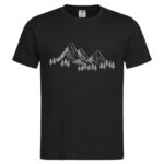 мъжка тениска планина тениски с щампи