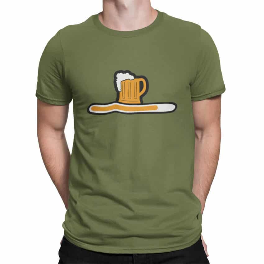 Мъжка Тениска Beer Loading