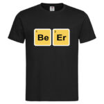 мъжка тениска с щампа елементи бира тениски с надписи