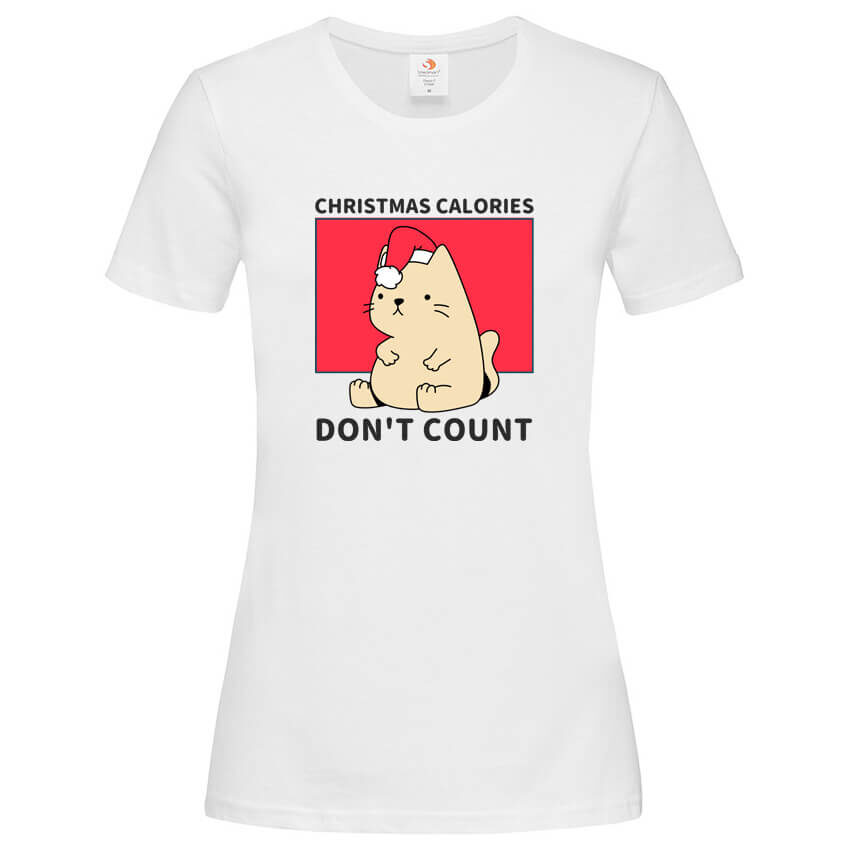 Дамска Тениска Christmas Calories