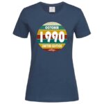 дамска тениска за рожден ден с щампа vintage birthday