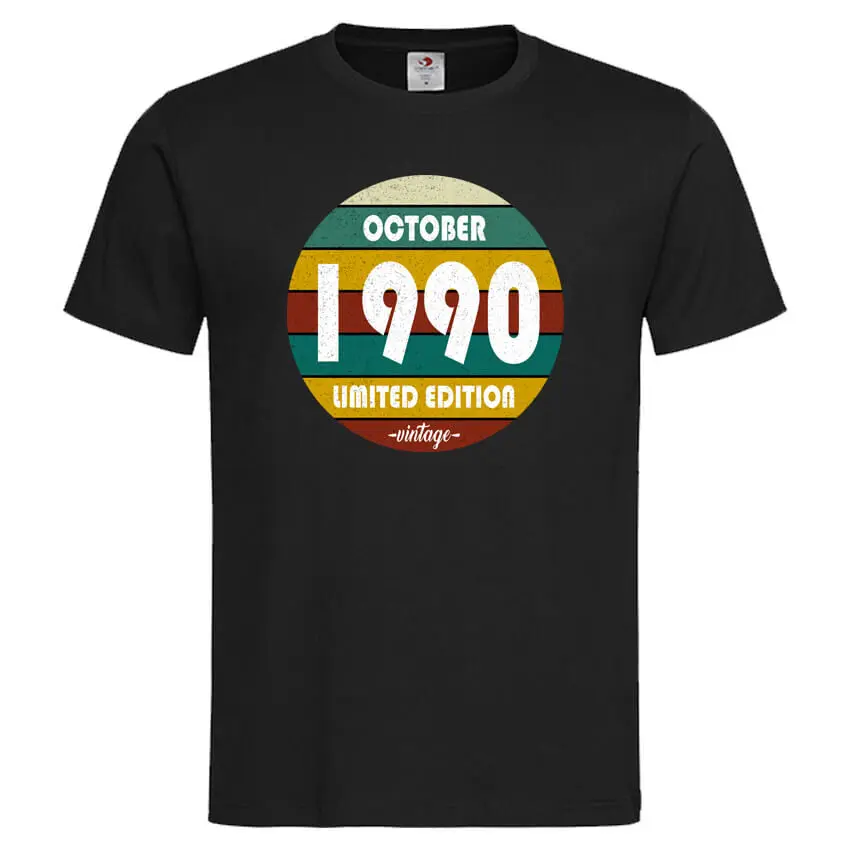 Мъжка Тениска Vintage Birthday