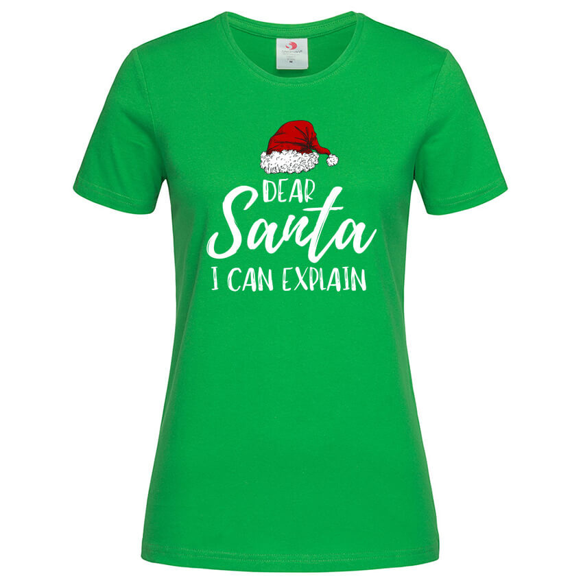 Дамска Тениска Dear Santa