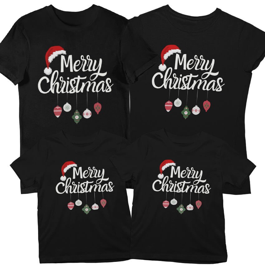 Комплект Merry Christmas (4 Тениски)