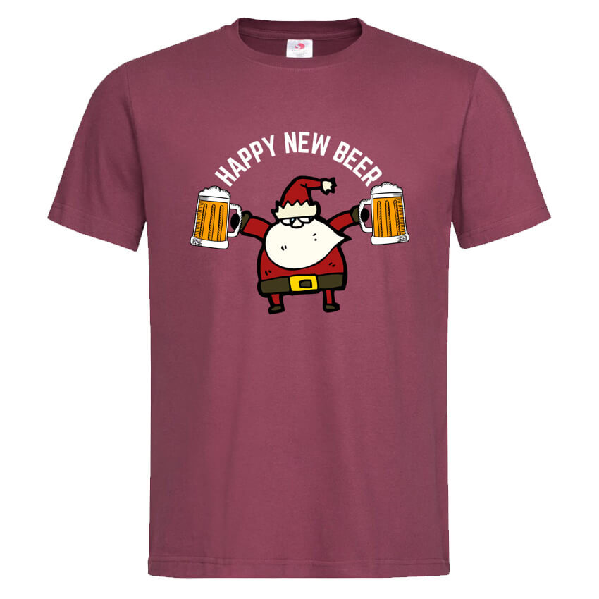 Мъжка Тениска Santa Beer
