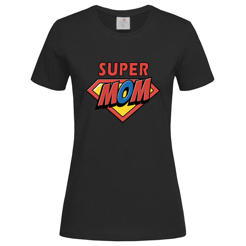 Дамска Тениска Super Mom