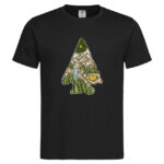 мъжка тениска с щампа под звездите inamood bg