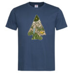 мъжка тениска с щампа под звездите inamood bg