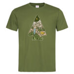 мъжка тениска с щампа под звездите inamood bg