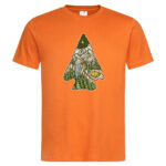 мъжка тениска с щампа под звездите inamood bg