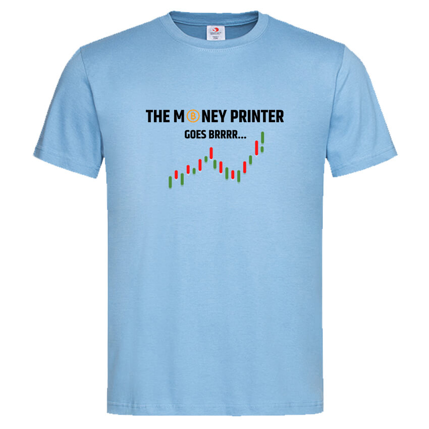 Мъжка Тениска The Money Printer