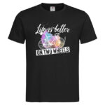 мъжка тениска on two wheels