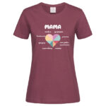 дамска тениска с щампа multitasking мама inamood bg