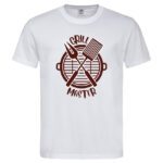 мъжка тениска с щампа grill master