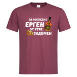 мъжка тениска за ергенско парти за последно ерген