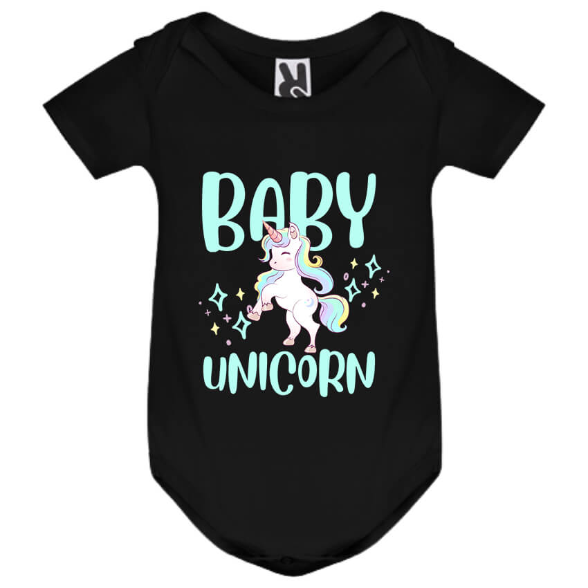 бебешко боди с щампа baby unicorn