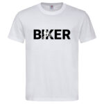 мъжка тениска с щампа biker