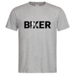 мъжка тениска с щампа biker