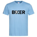 мъжка тениска с щампа biker