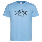 мъжка тениска с щампа good times
