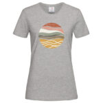 дамска тениска с щампа boho sunset