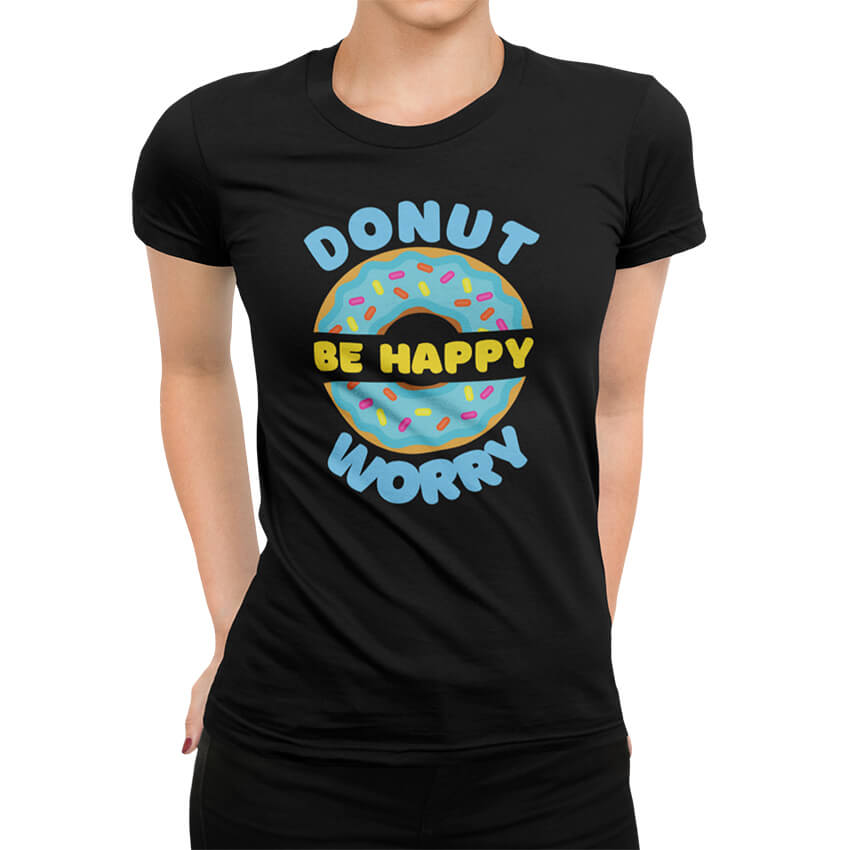 Дамска Тениска Donut Worry