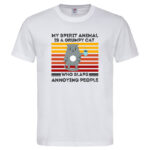 мъжка тениска с щампа my spirit animal