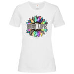 дамска тениска с щампа mom life тениски за майки