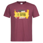 мъжка тениска с щампа нашият учител