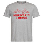 мъжка тениска с щампа mountain things тениски с планини