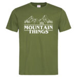 мъжка тениска с щампа mountain things тениски с планини