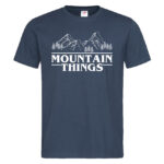 мъжка тениска с щампа mountain things тениски с планини