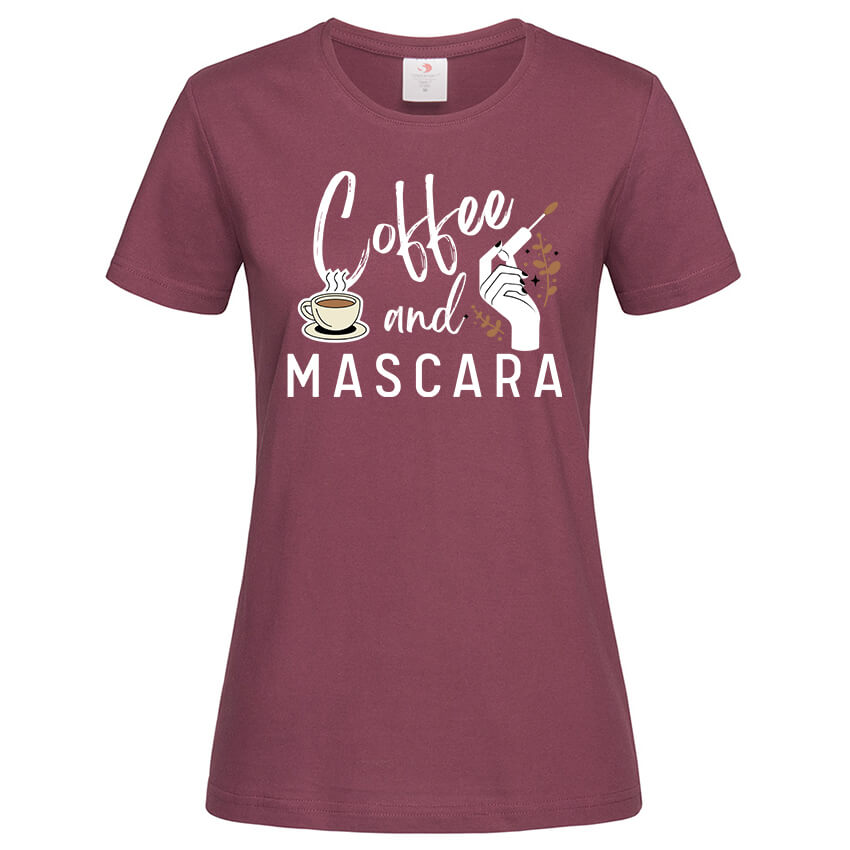 Дамска Тениска Coffee And Mascara