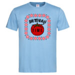 мъжка тениска с щампа лютеница time