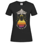 дамска тениска с щампа don't take my summer