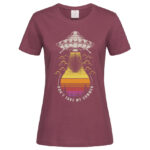 дамска тениска с щампа don't take my summer