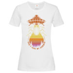 дамска тениска с щампа don't take my summer