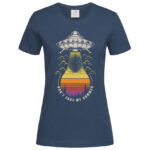 дамска тениска с щампа don't take my summer