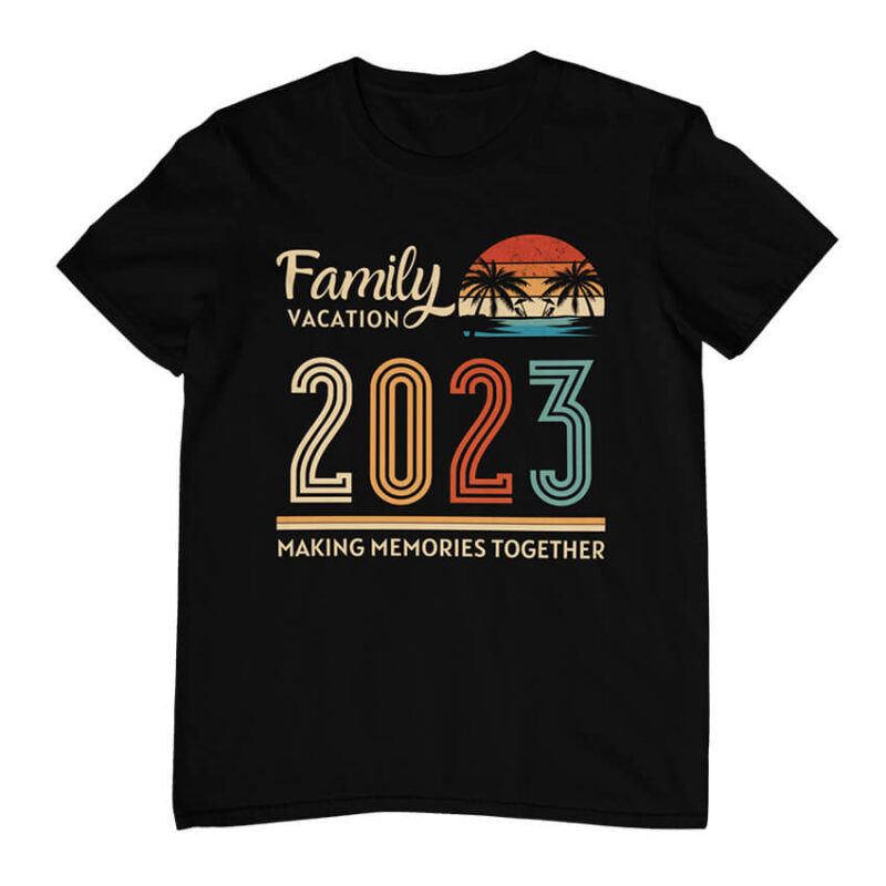 детска тениска с щамп on vacation together